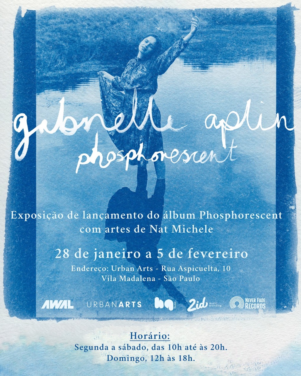 Gabrielle Aplin abre exposição fotográfica em São Paulo