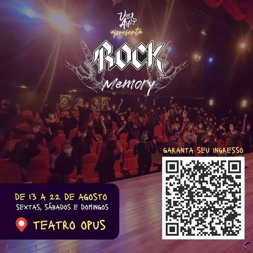 Show Rock Memory estreia em São Paulo esta semana 1 Show Rock Memory estreia em São Paulo esta semana