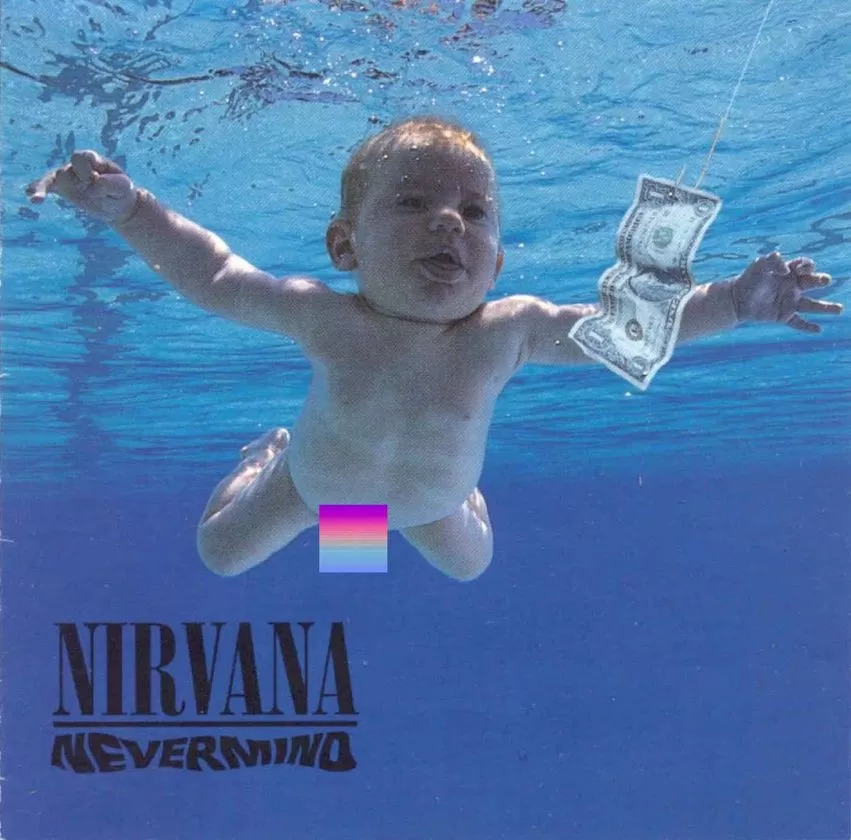 Bebê da capa do álbum Nirvana abre processo por sua "exploração" 3 Bebê da capa do álbum Nirvana abre processo por sua "exploração"