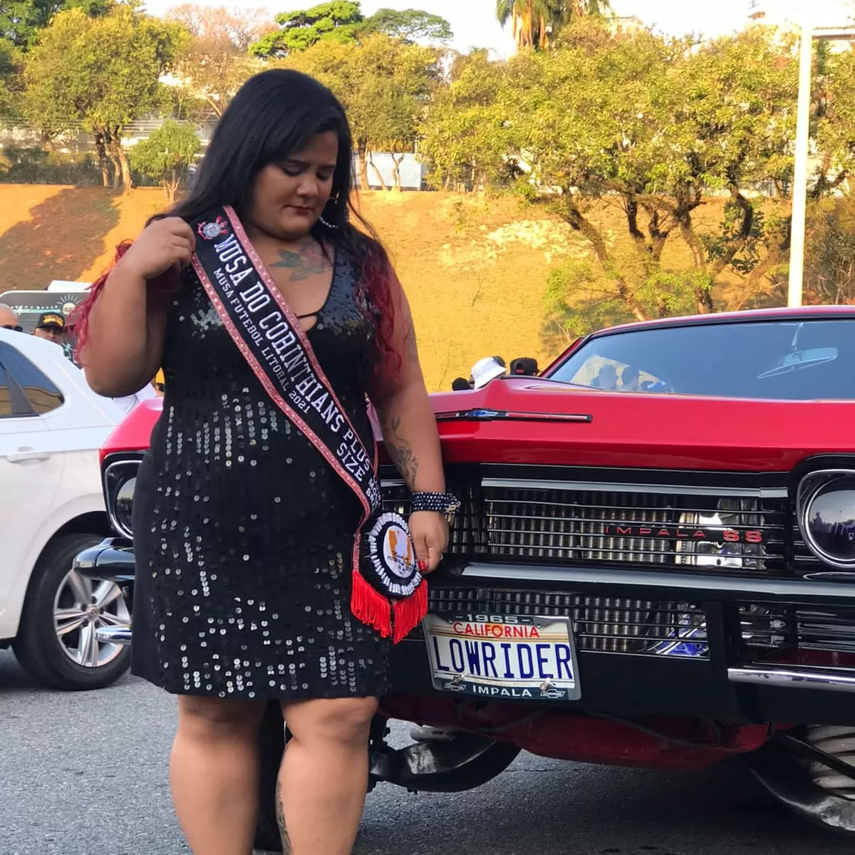 Bárbara Fraga faz sucesso como Musa Plus Size do Corinthians no concurso Musa do Futebol Litoral 2021 4 Bárbara Fraga faz sucesso como Musa Plus Size do Corinthians no concurso Musa do Futebol Litoral 2021