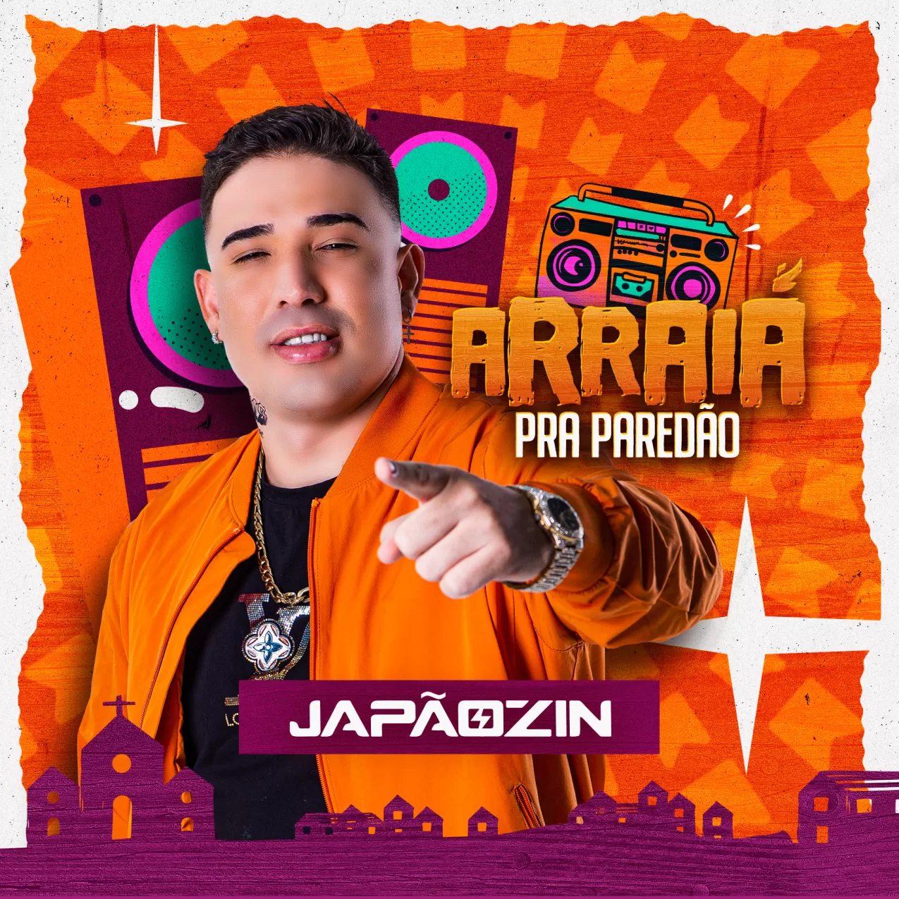 Japãozin lança seu novo CD, "Arraiá Pra Paredão", recheado de músicas inéditas 1 Japãozin lança seu novo CD, "Arraiá Pra Paredão", recheado de músicas inéditas