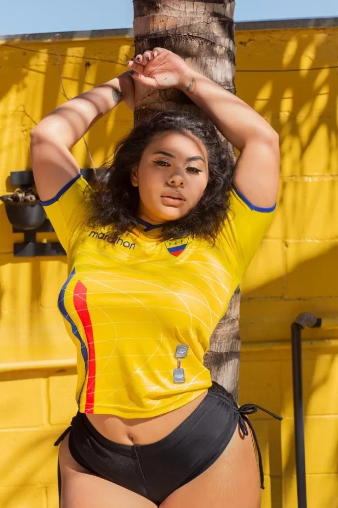 Musa do Equador, Nicole Bonilla aposta no bumbum de 120cm para ser a Musa da Copa 2022